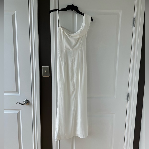 White Formal Dress - Picture 2 of 2